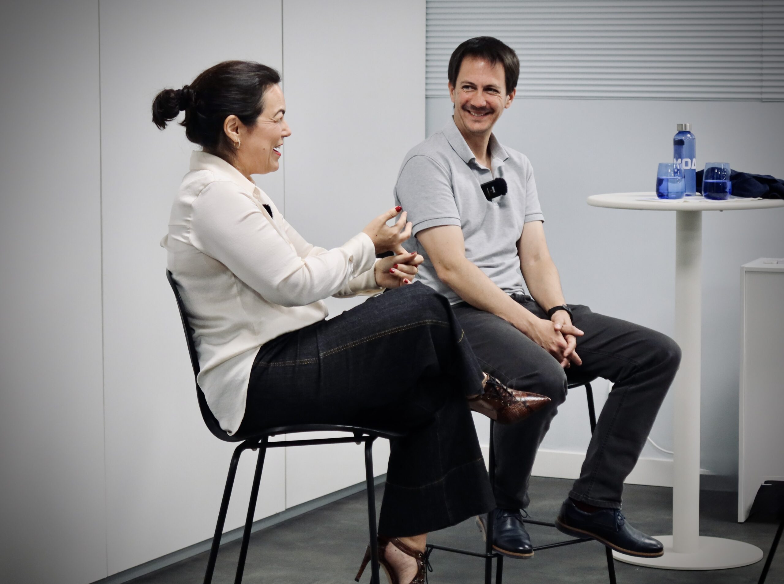 Alejandro Peñas con Paola Corbalán
